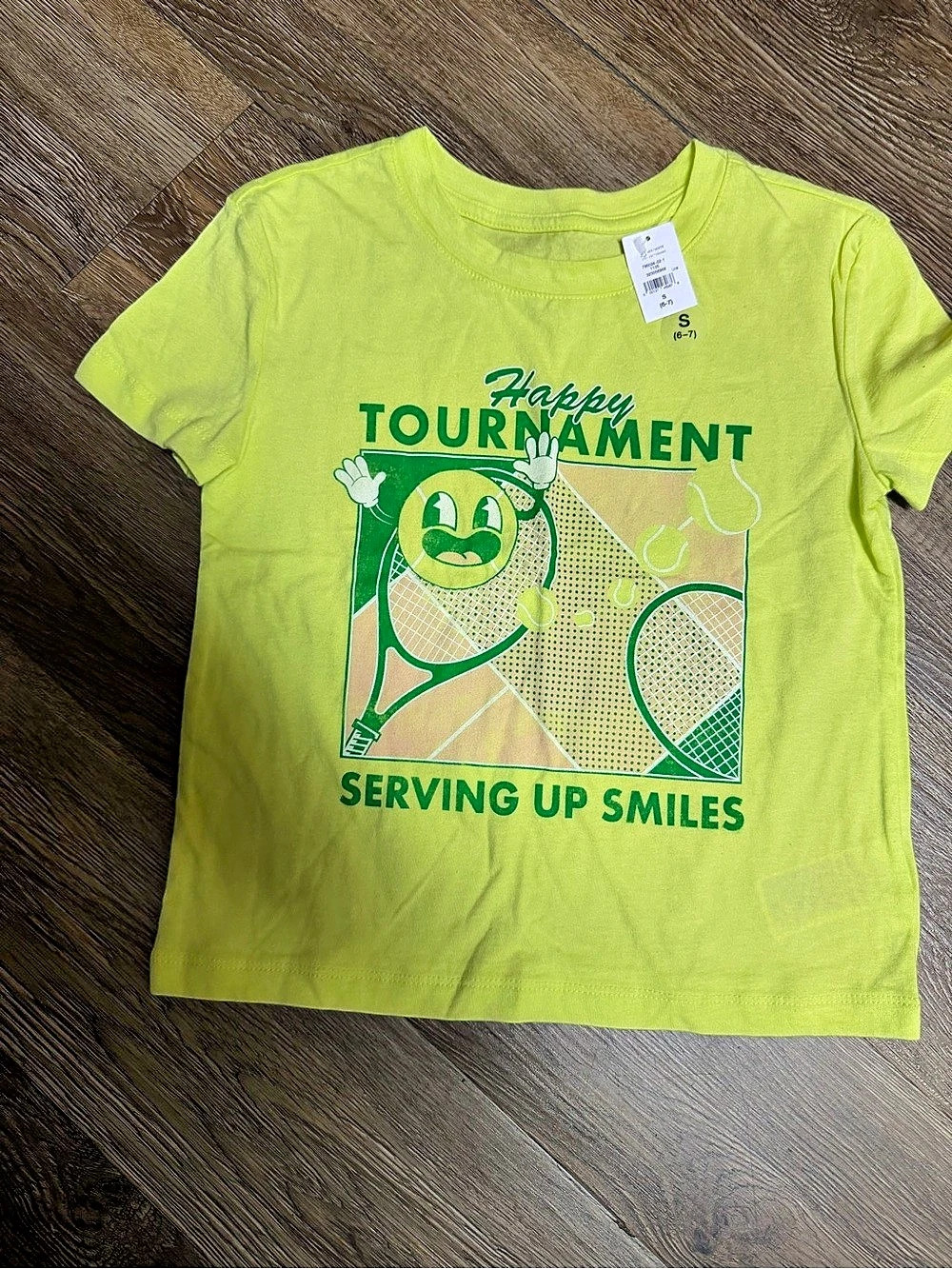 Gap Girls Short Sleeve Tee Green Size Small (6-7) NWT